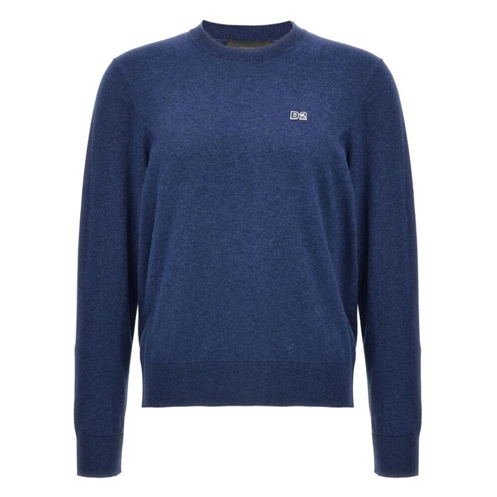 Dsquared² Blue Cotton Men's Cardigan